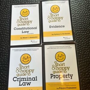A short & happy guide law school / bar exam outlines /books